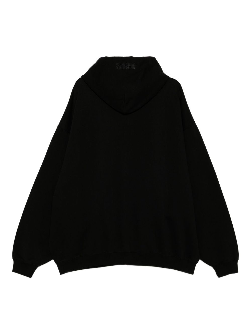 logo-embroidered hoodie - 2