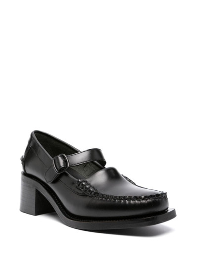 HEREU Blanquer 55mm leather loafers outlook