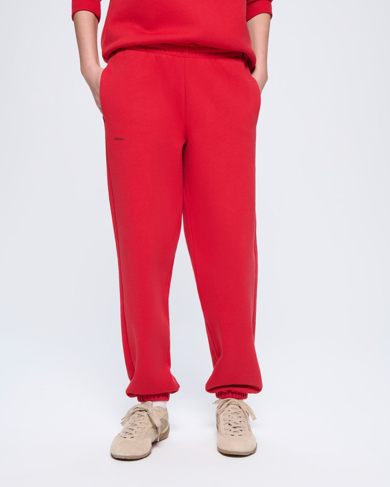 Womens 365 Heavyweight Track Pants - Goji Red 3