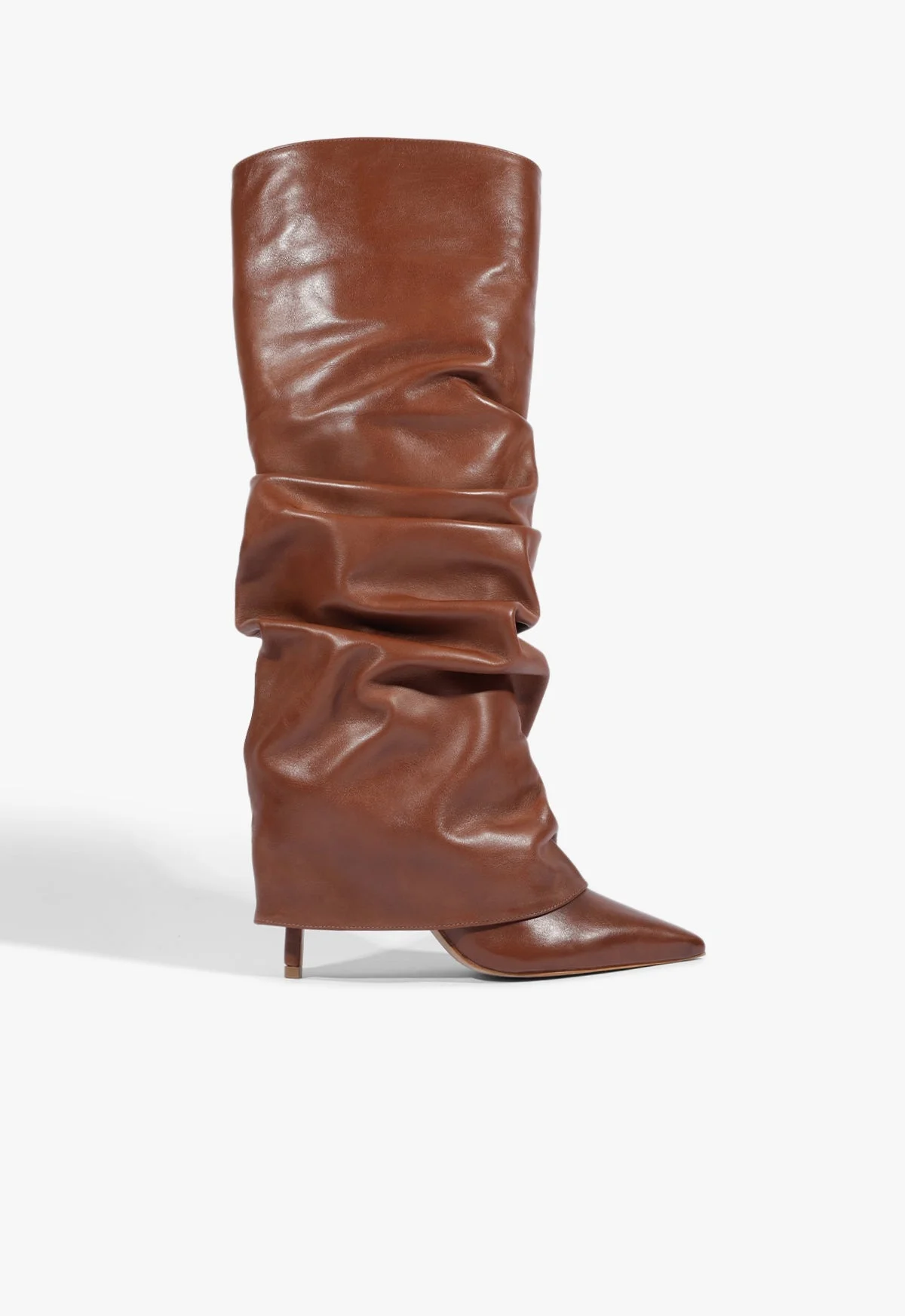 Mikki Up Cloak Leather Boot - 1