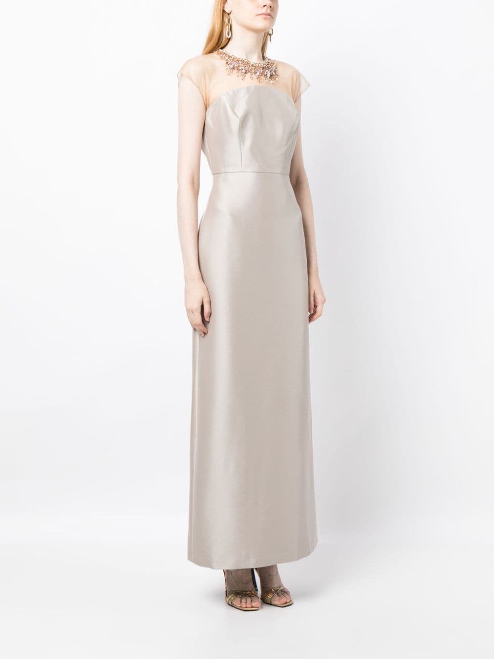 Irina crystal-embellished gown - 3