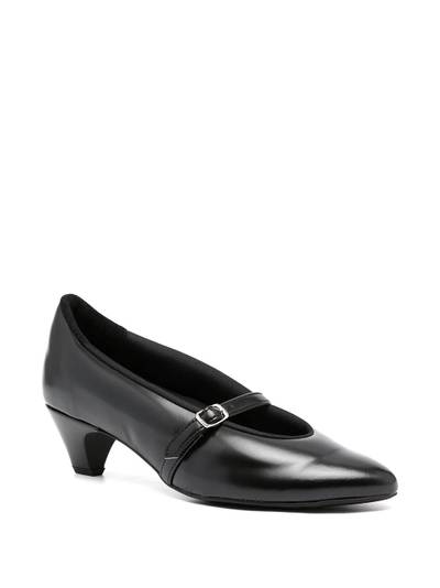 Comme des Garçons Homme Plus buckle-fastening pointed pumps outlook