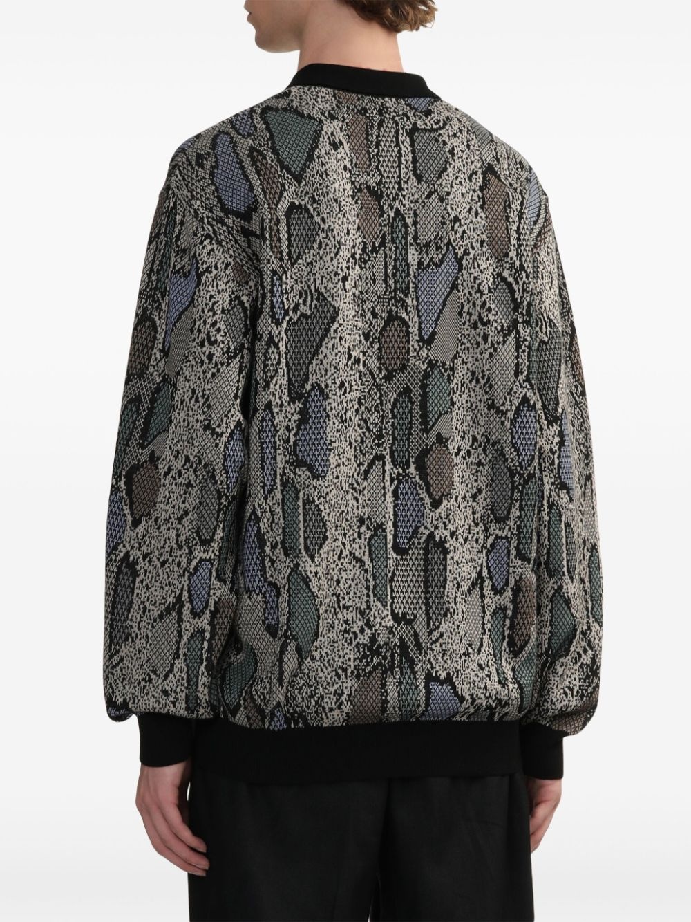 python-print polo shirt - 4