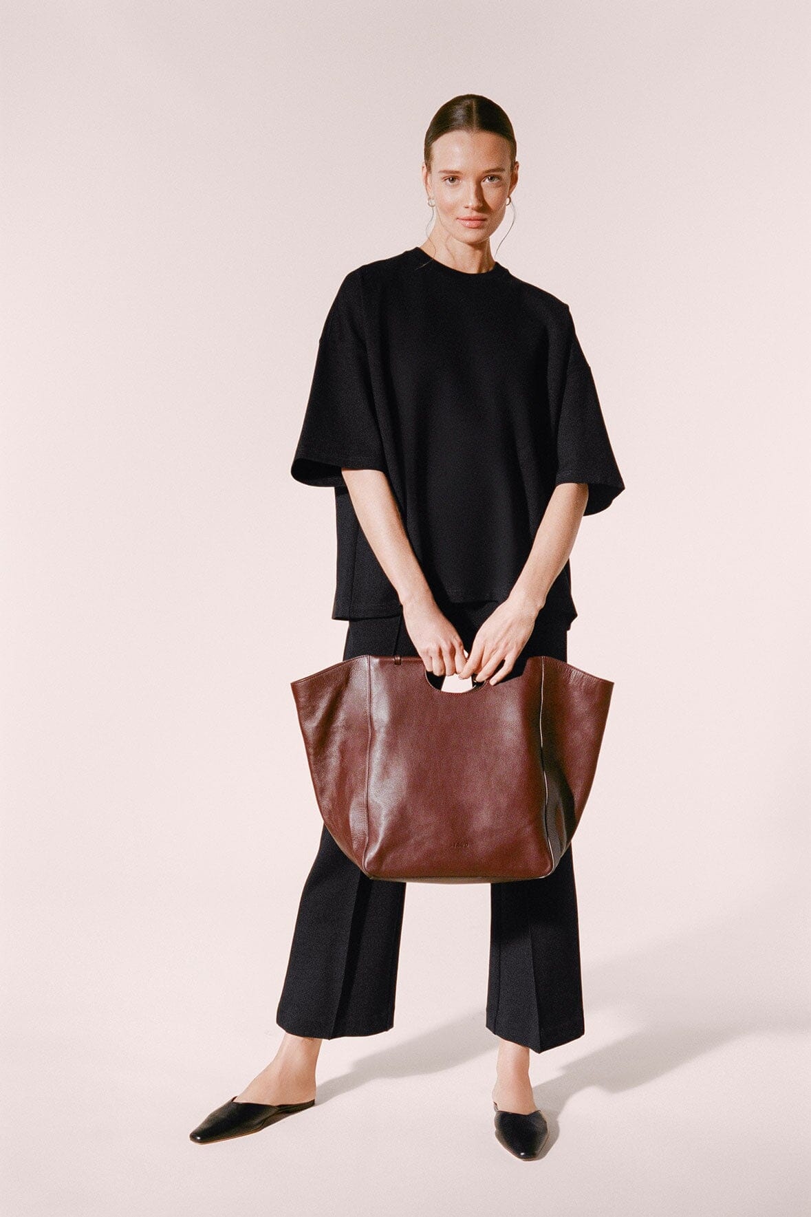 STAUD MAR TOTE RAISIN - 3