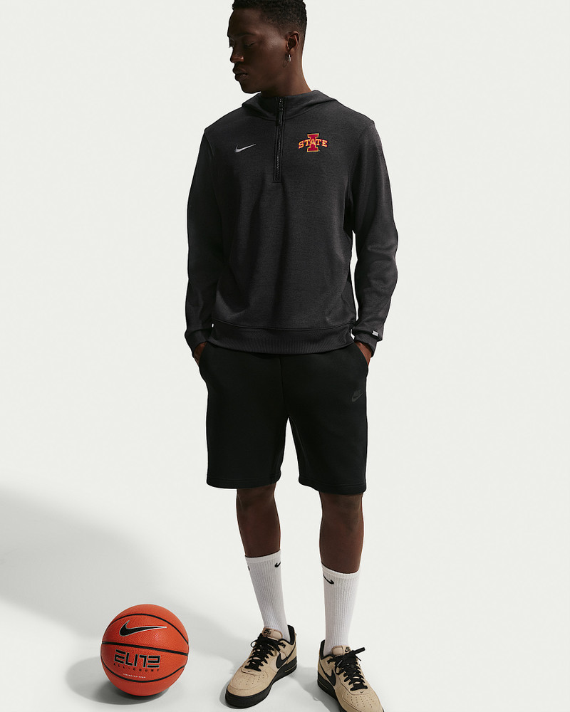 Iowa State Cyclones Nike NCAA Men's Basketball Coaches' Pullover Hoodie 3