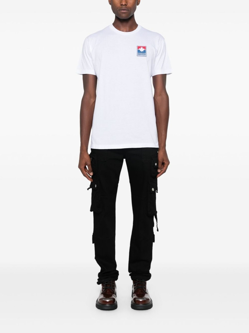 DSQUARED2 logo-patch T-shirt outlook
