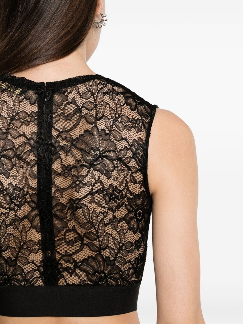 lace crop top - 5