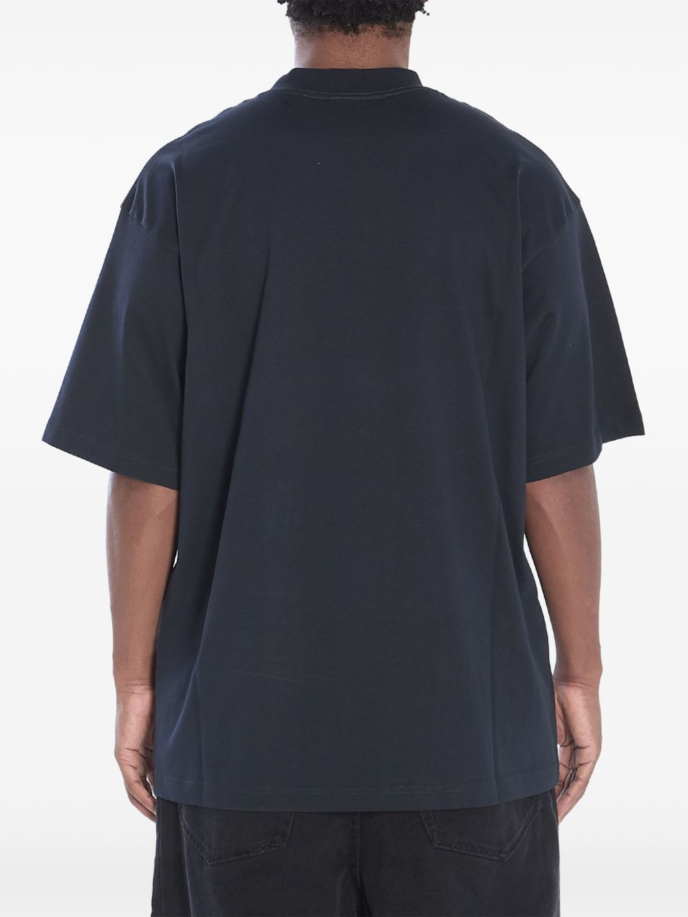 Nano BB logo-print cotton T-shirt - 5