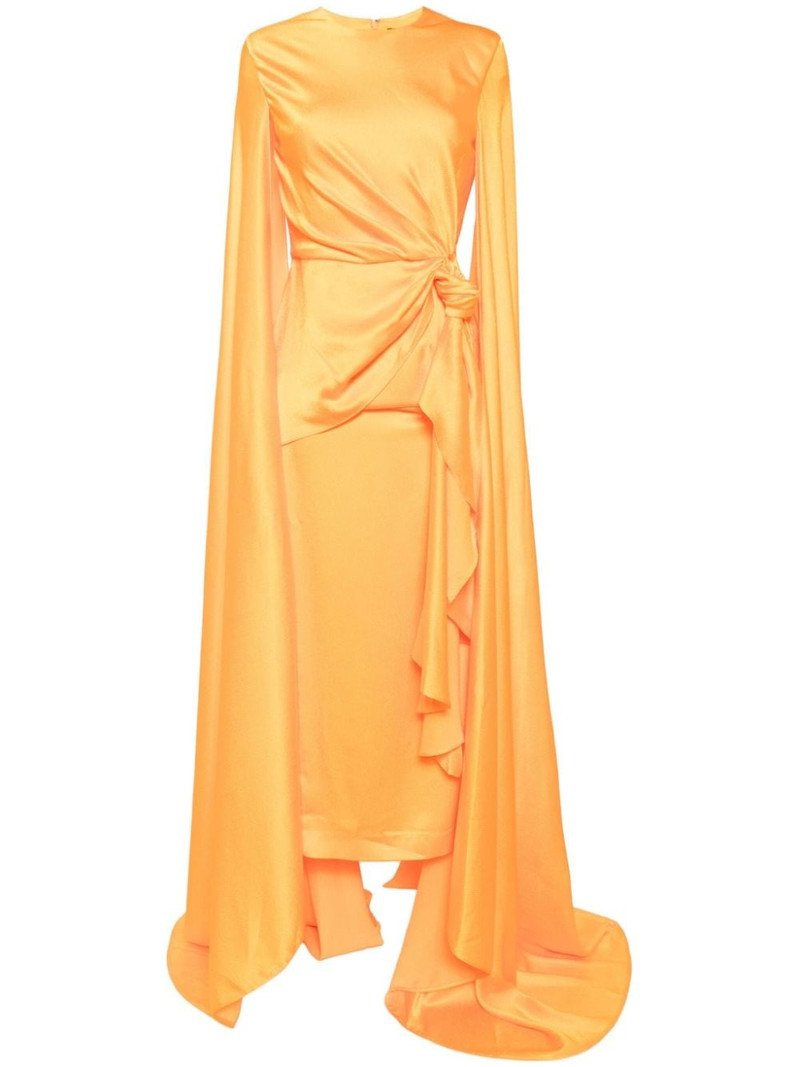 The Elya satin maxi dress 1