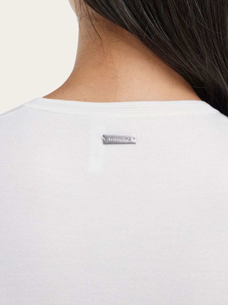 Knitted silk T-shirt 4