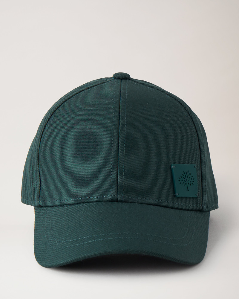 Solid Baseball Cap Mulberry Green Cotton 1