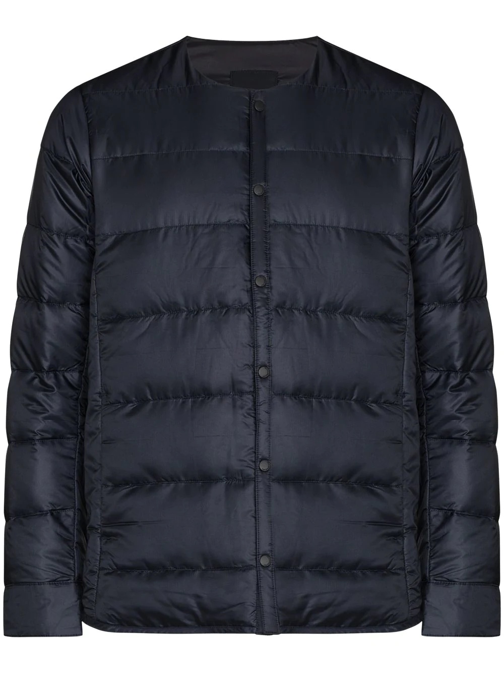 h.c.s collarless puffer jacket - 1