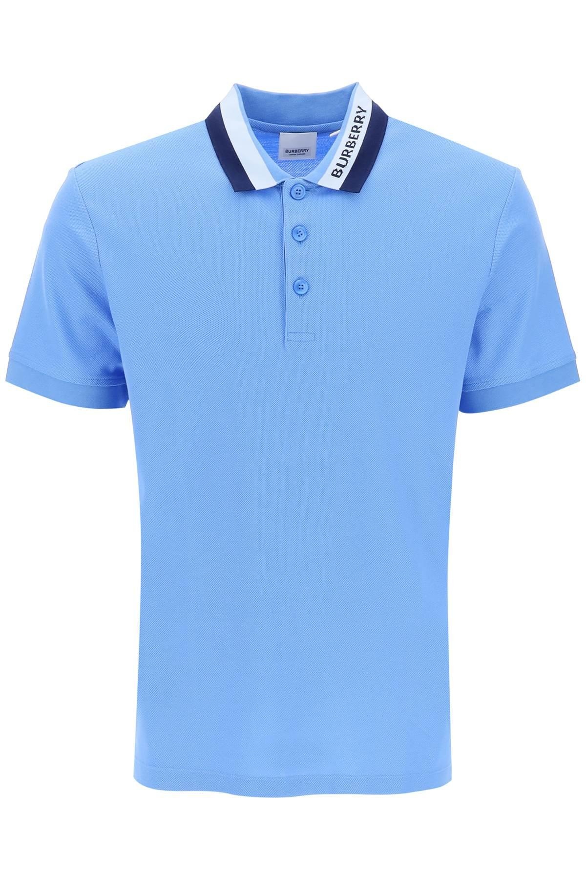 TWO-TONE COLLAR POLOSHIRT - 1