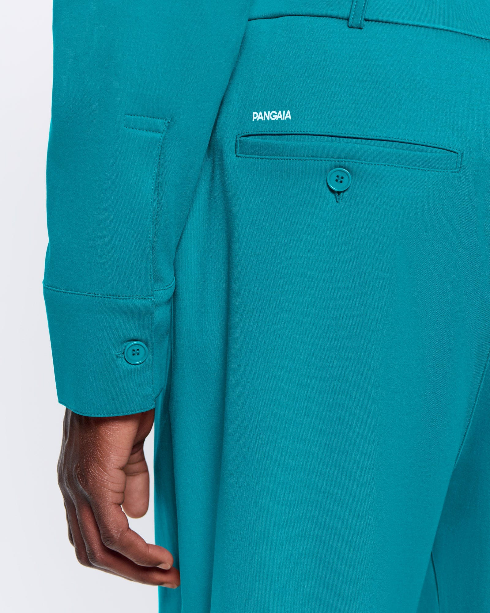 Mens Interlock Trouser - Malachite Green - 5