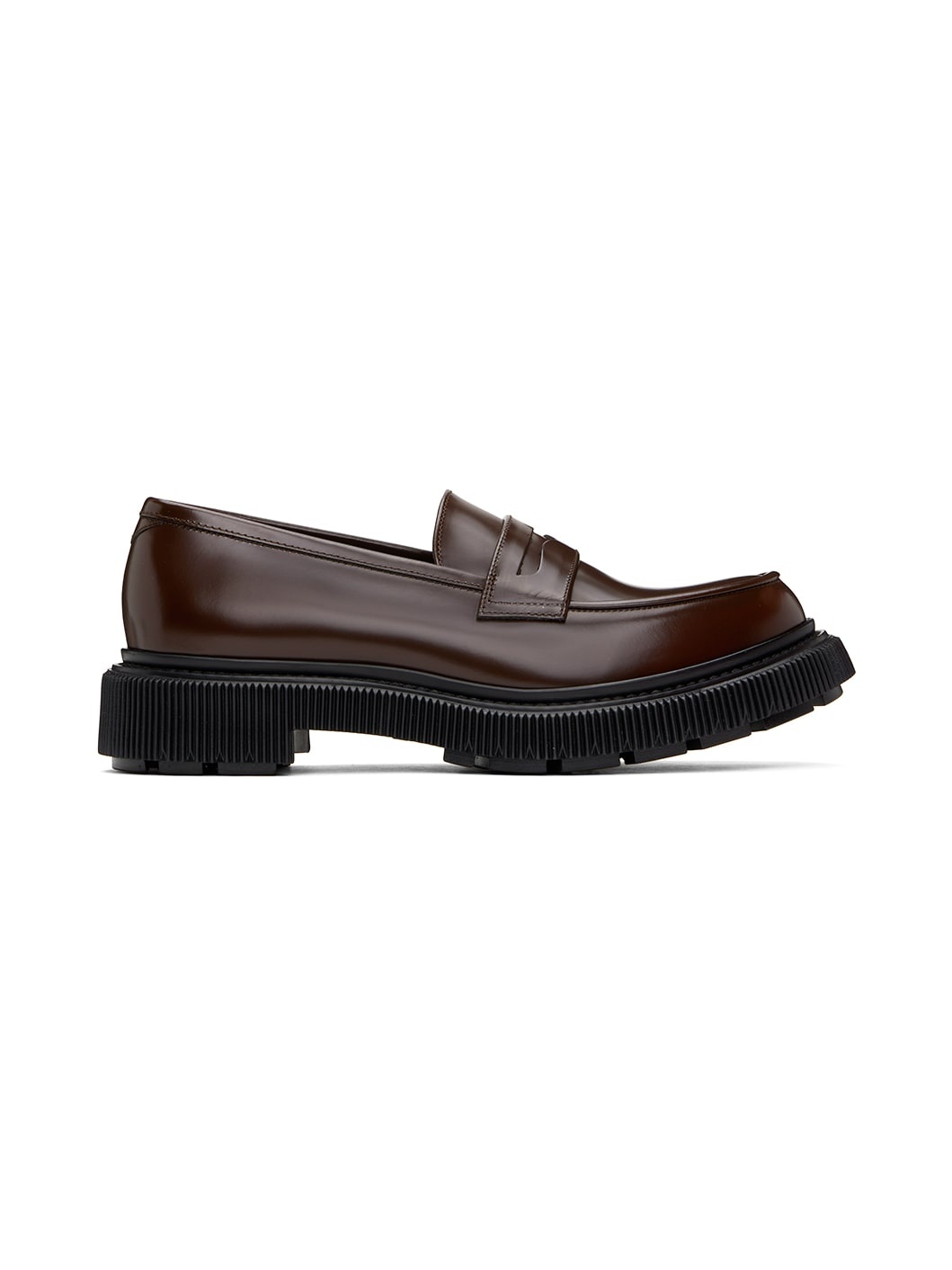 ADIEU Brown Type 159 Loafers | REVERSIBLE