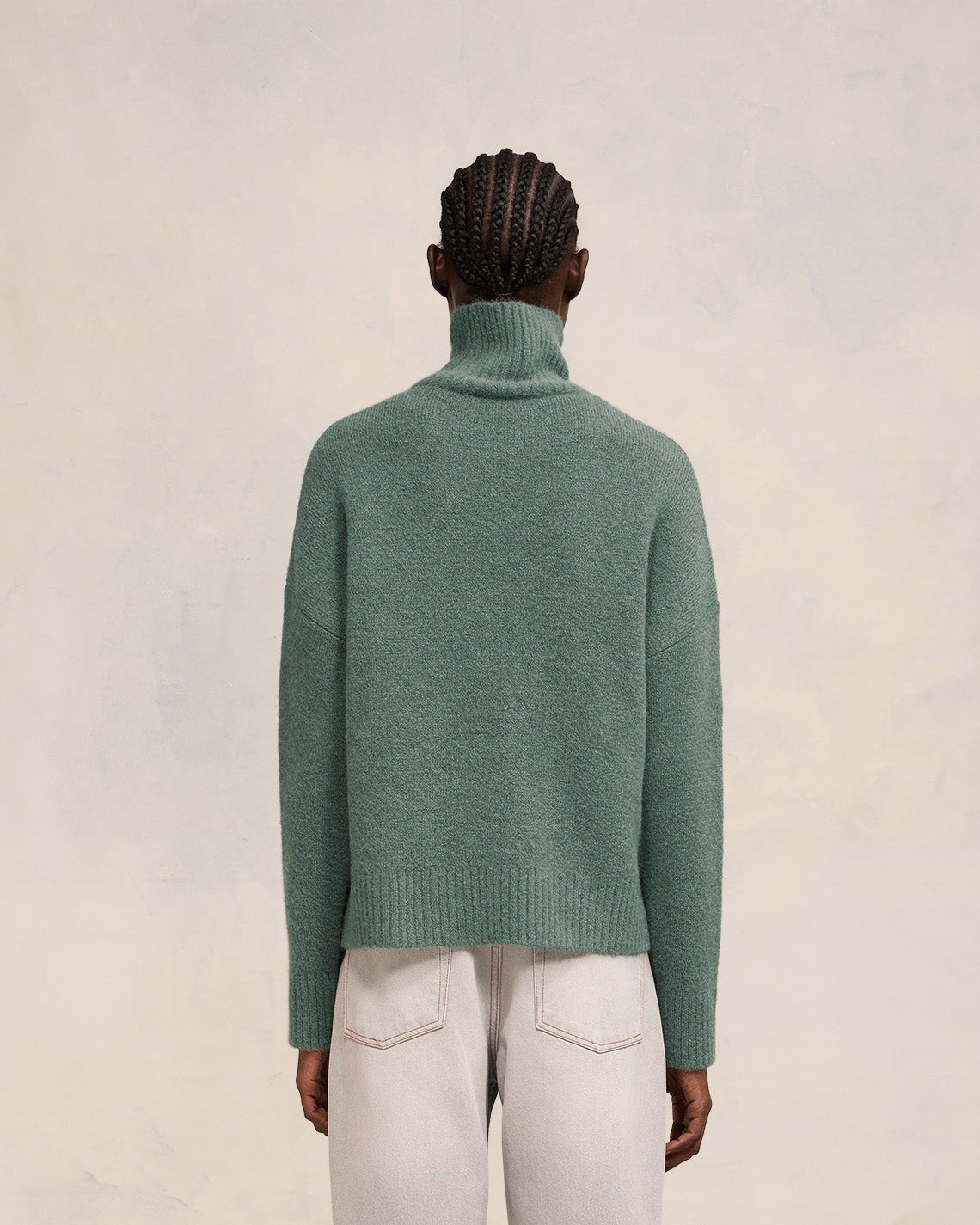 OFF-WHITE AMI DE COEUR FUNNEL NECK SWEATER - 5