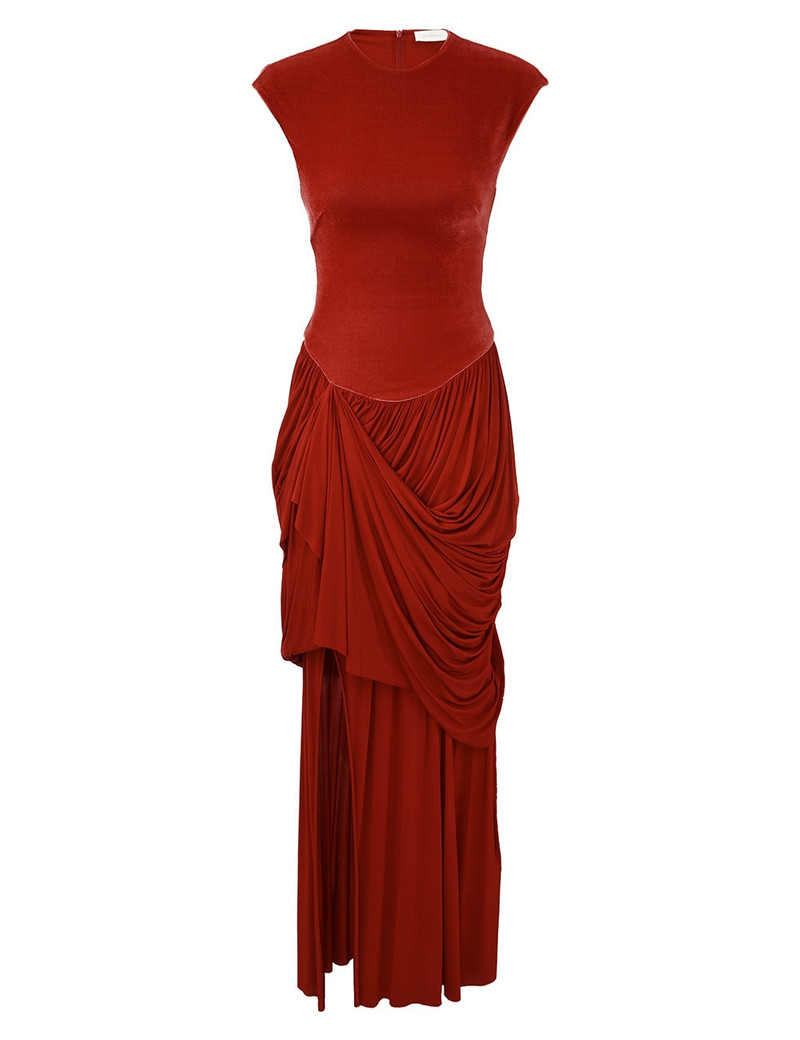 MEMENTO DRAPE DRESS 1