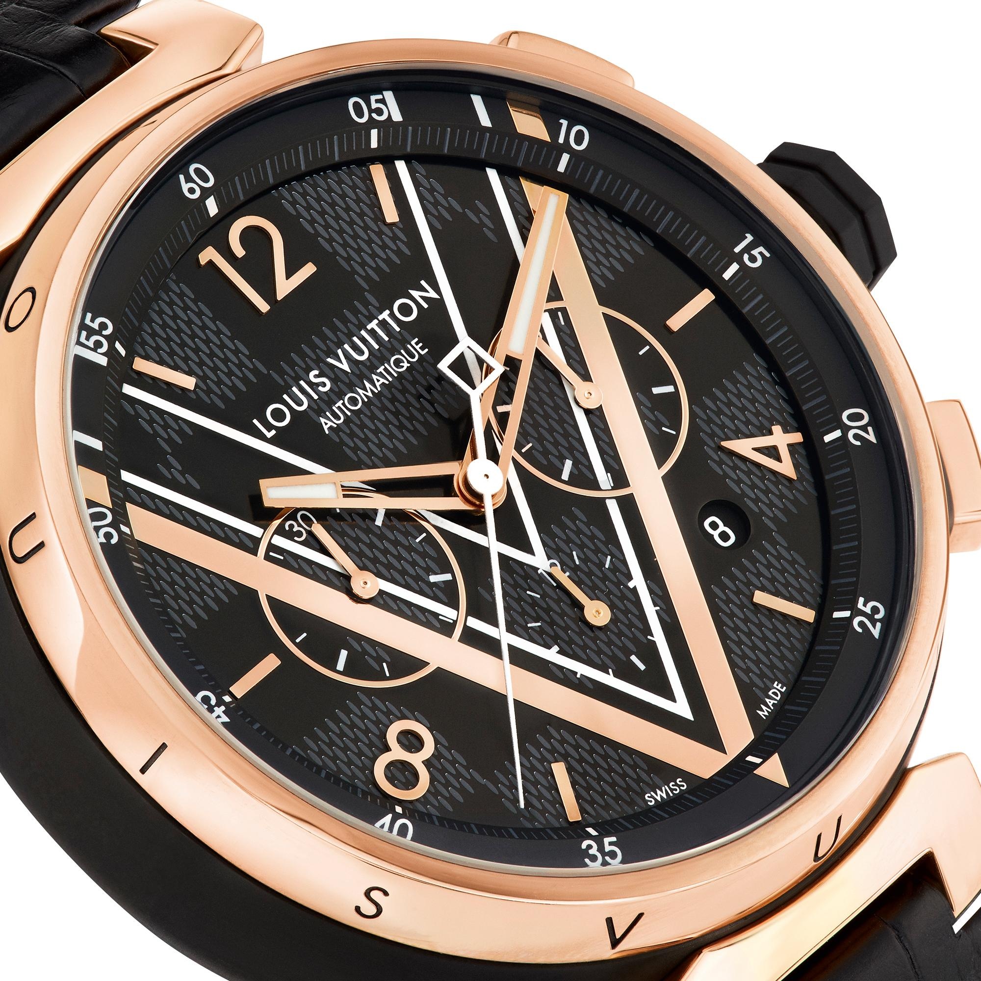 Tambour Damier Graphite Gold - 6
