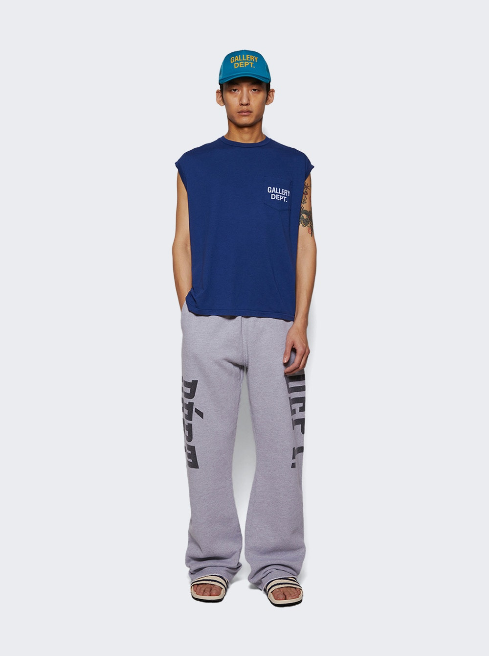 Augi Sleeveless Tee Navy - 5