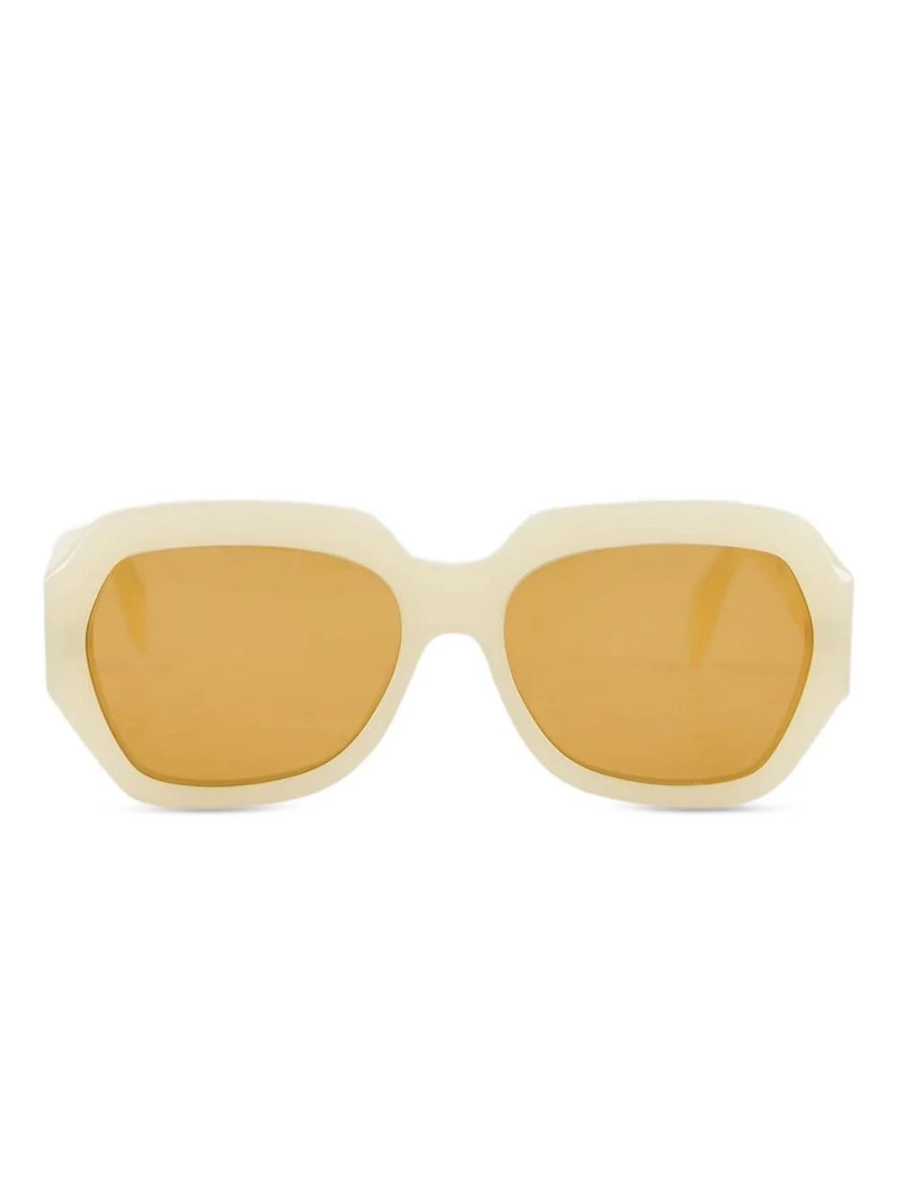 geometric-frame sunglasses - 1
