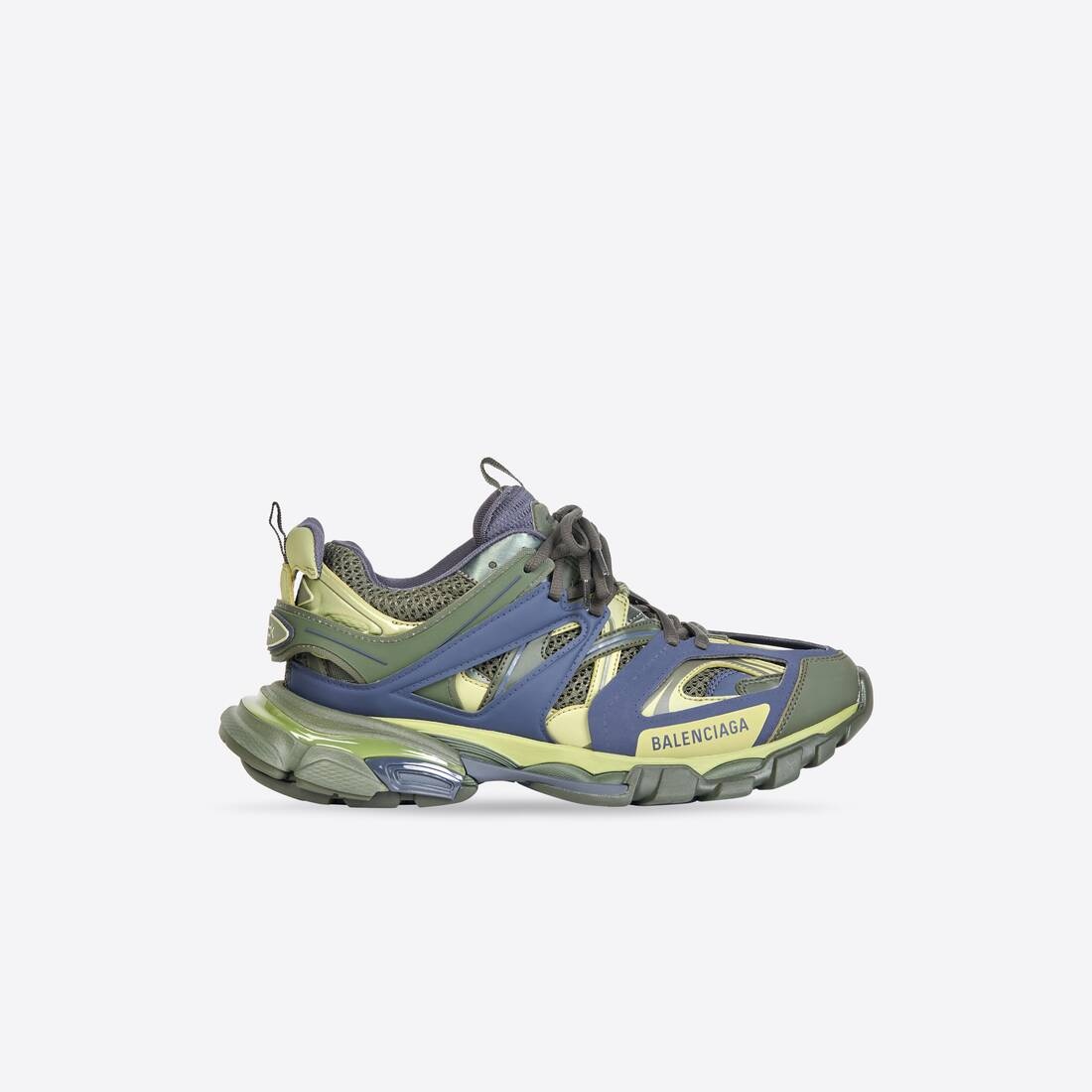 Men's Track Sneaker in Green - 1