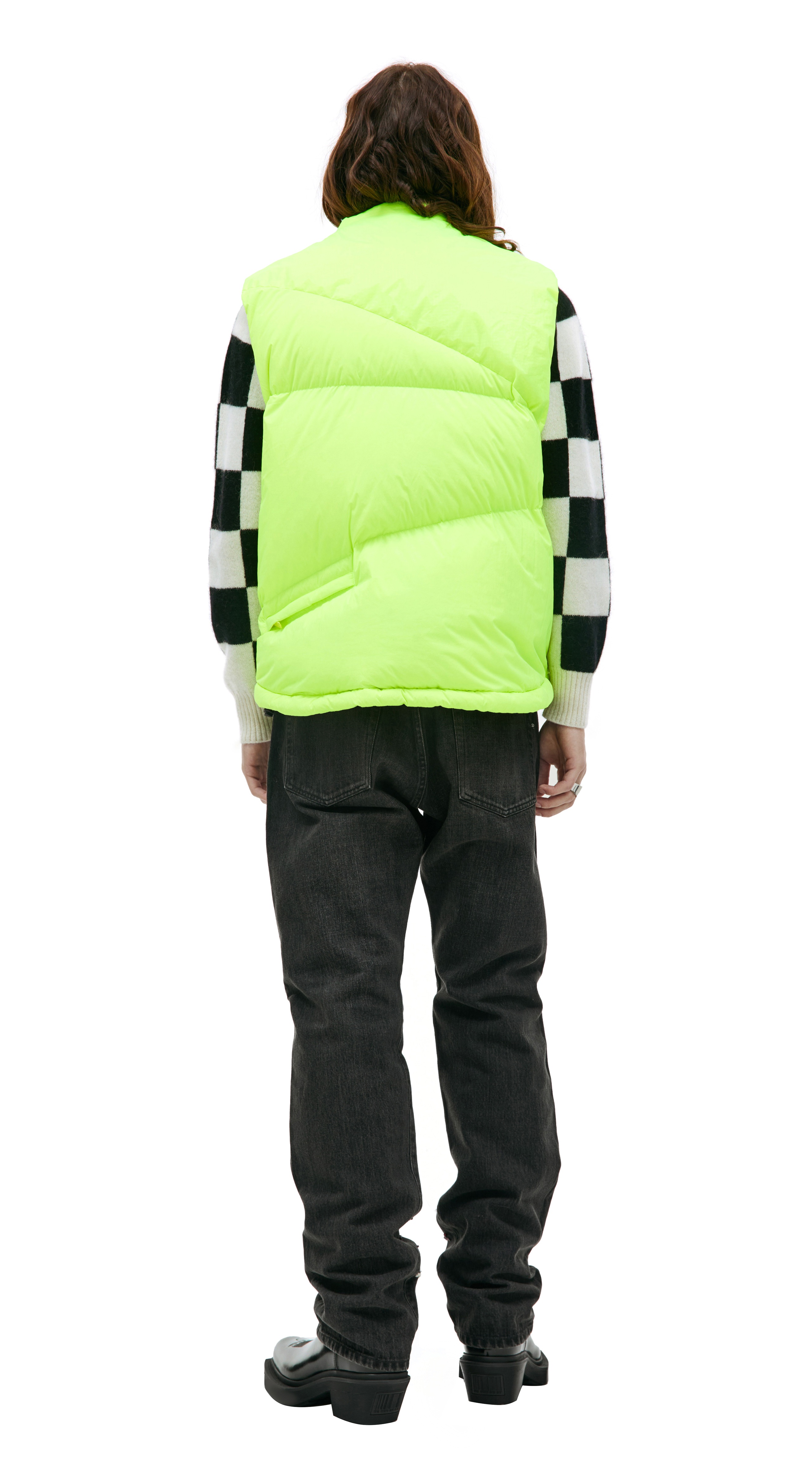 QUILTED NYLON VEST - 3
