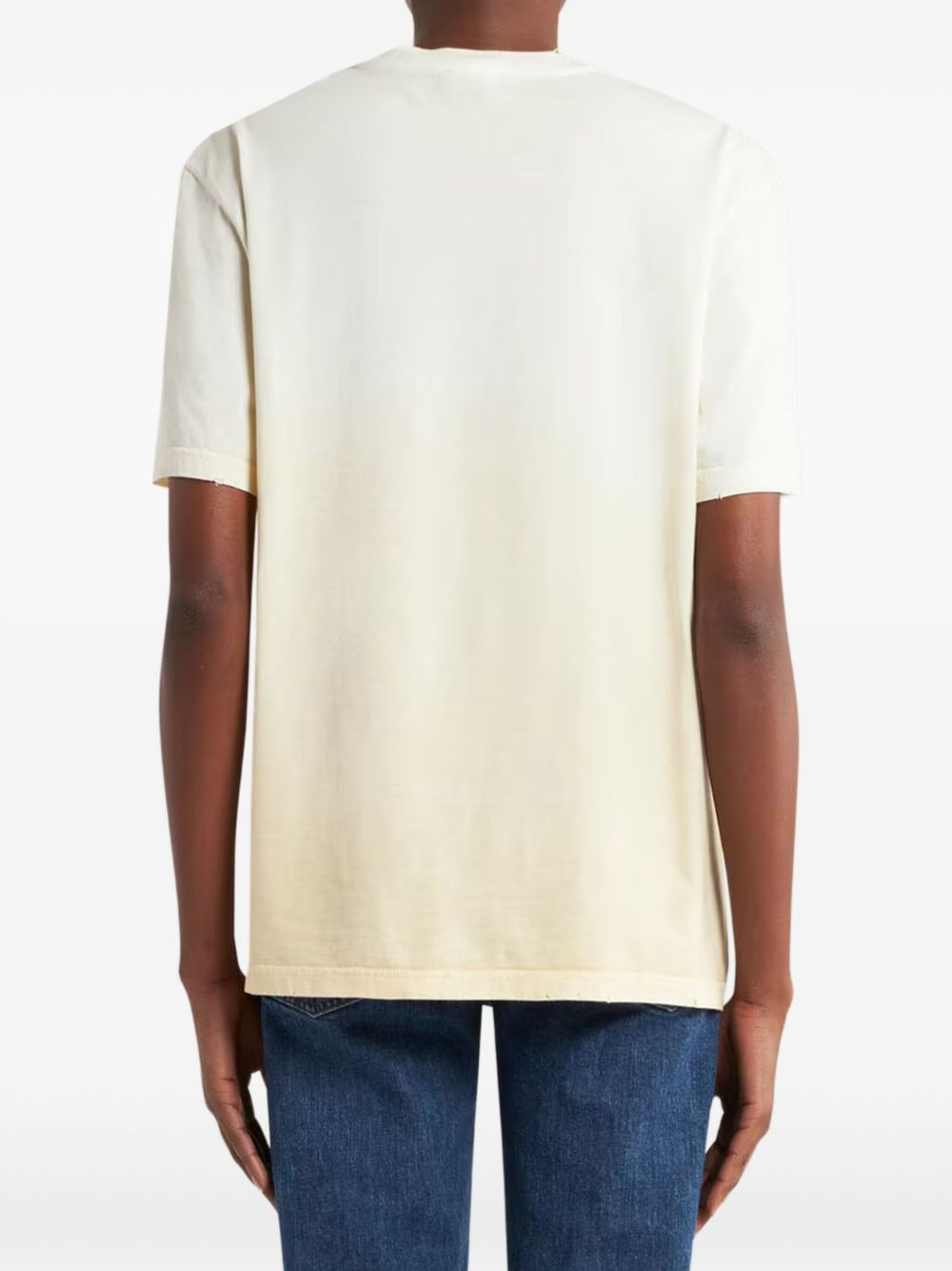 sun moon print T-shirt - 3