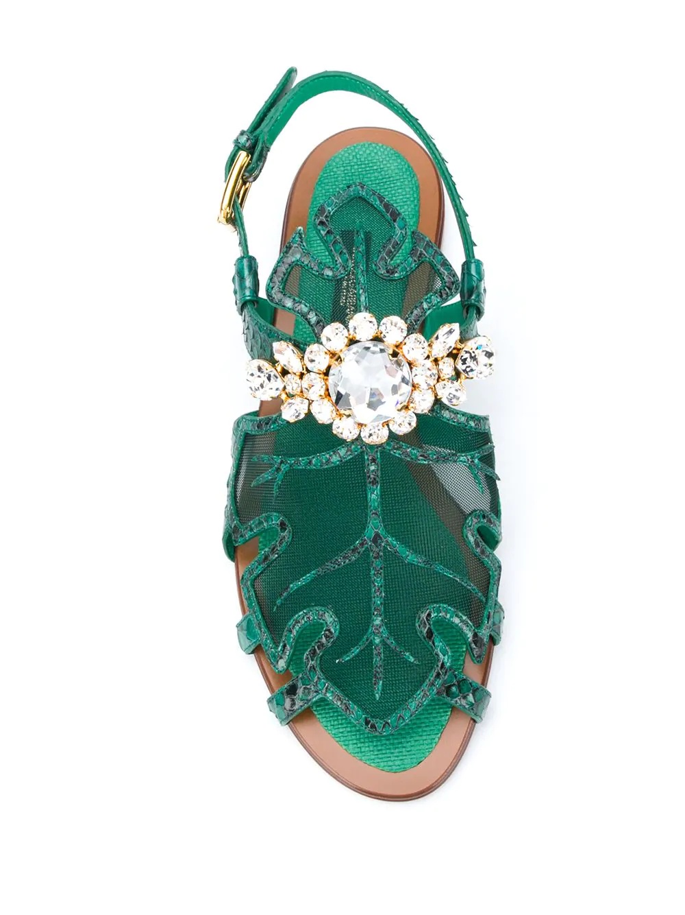 embellished-detail sandals - 4