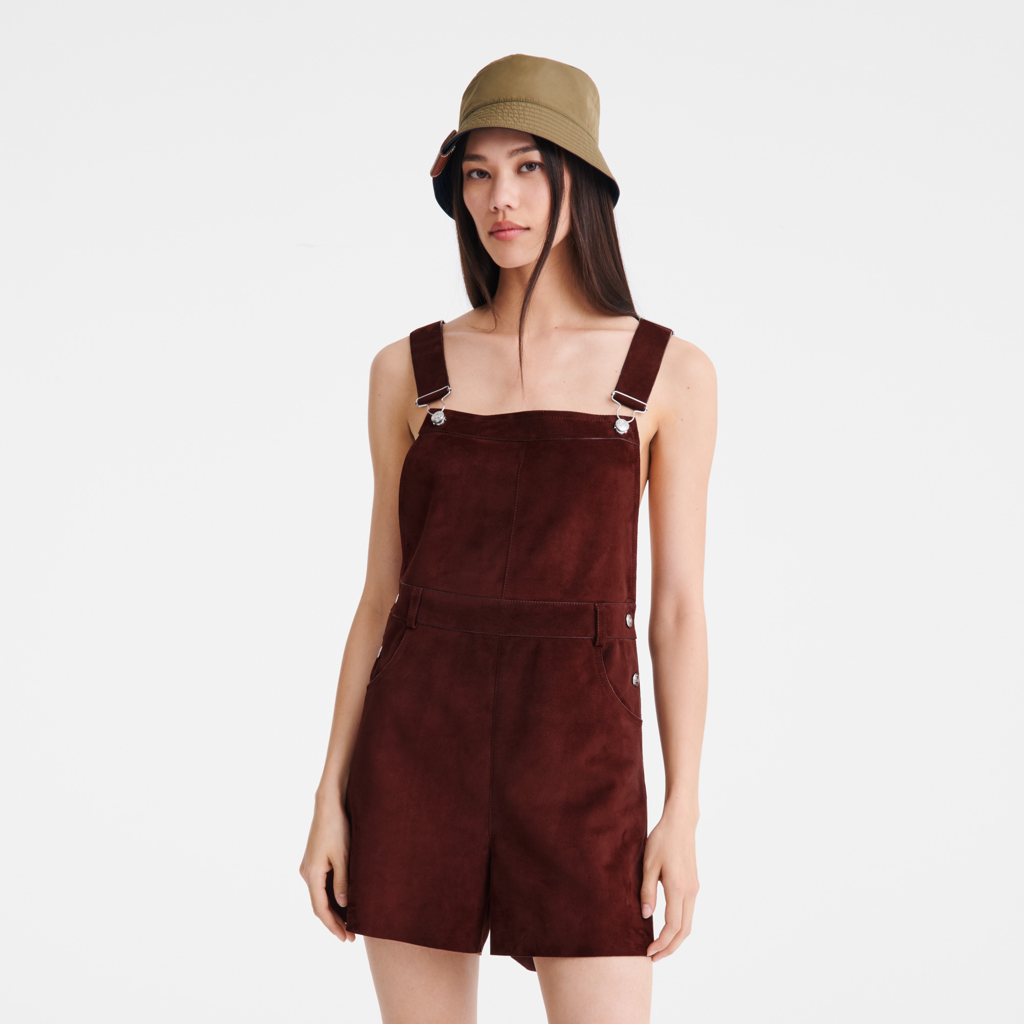 Jumpsuit Eggplant - Leather - 4