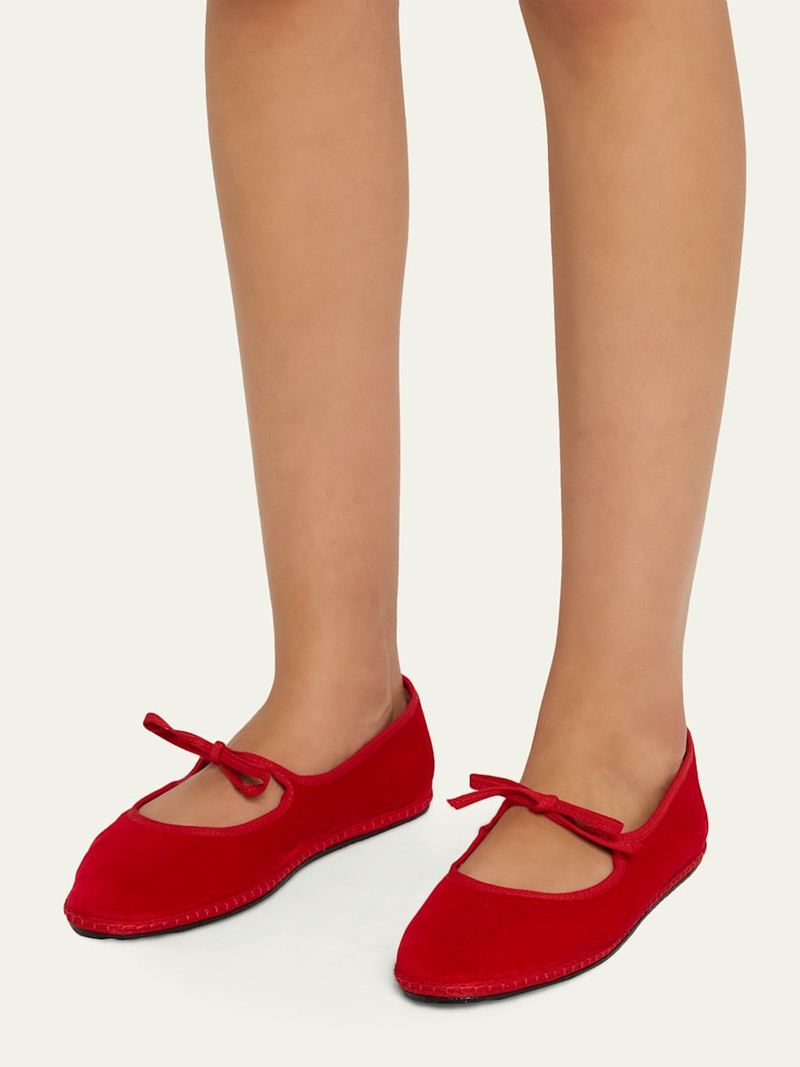 ViBi Venezia Canvas Mary Jane Ballerina Flats outlook