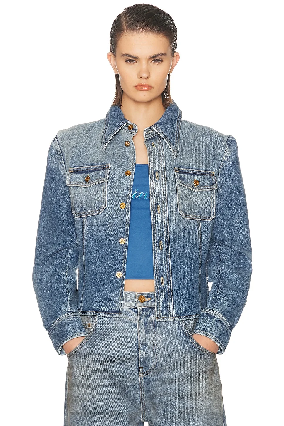Chavela Button Down Shirt - 1