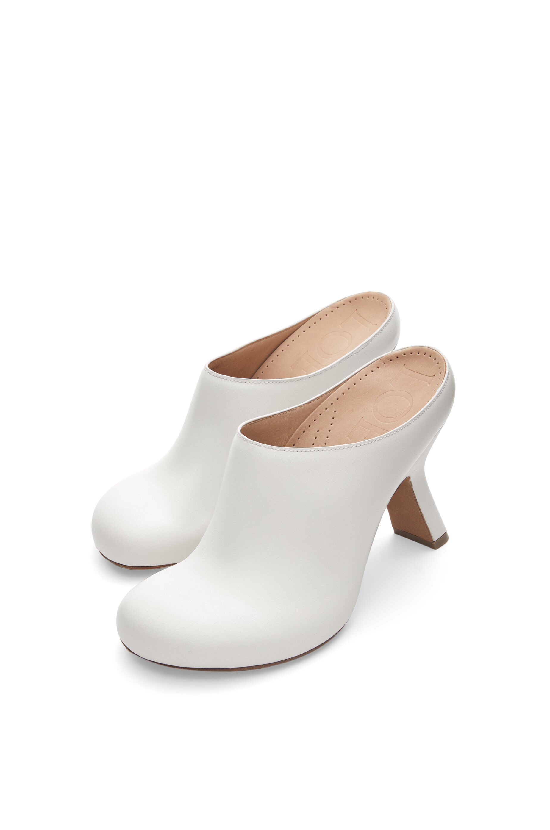 Terra heel clog in calfskin - 3