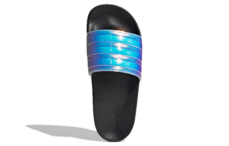 (WMNS) adidas Adilette Shower Slides For Laser Slippers Multi-color 'Black' FY8178 - 5