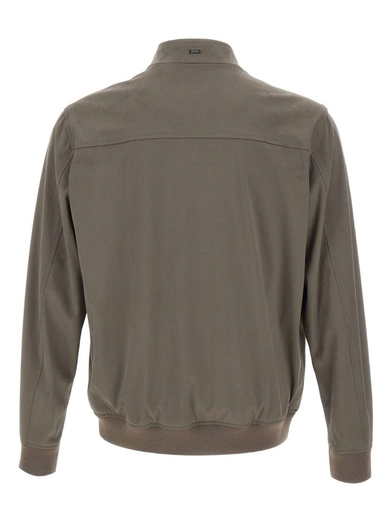 Herno zip-fastening bomber jacket outlook