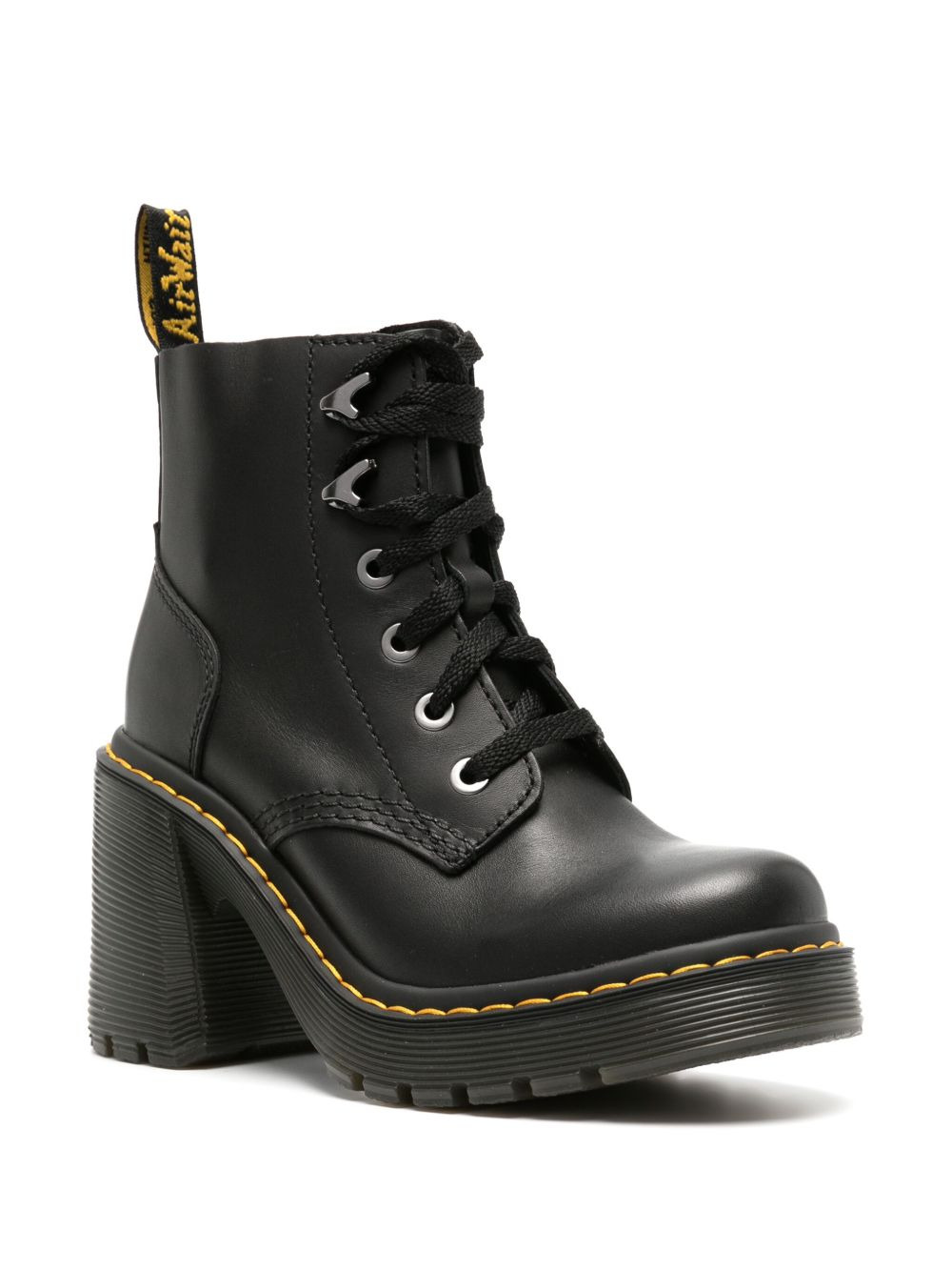 Jesy 86mm lace-up leather boots - 2