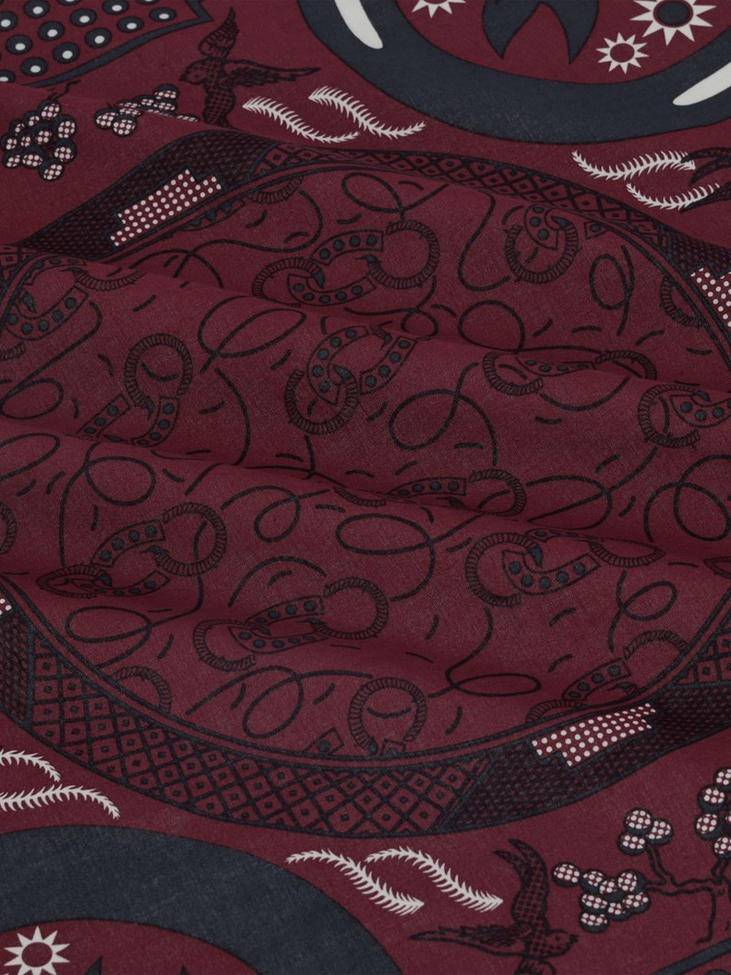 horse-motif scarf 4