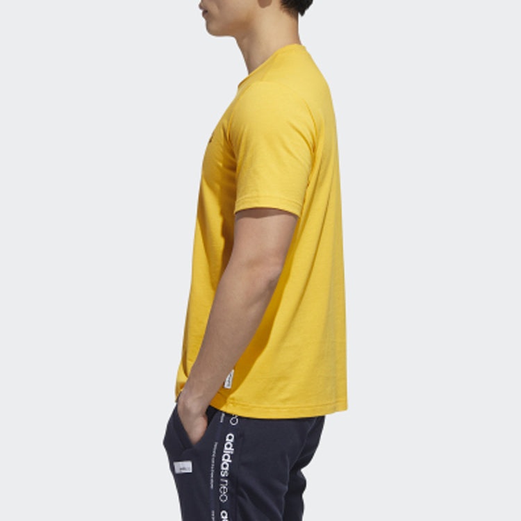 adidas neo Yellow Sports Short Sleeve Yellow GL7218 - 6