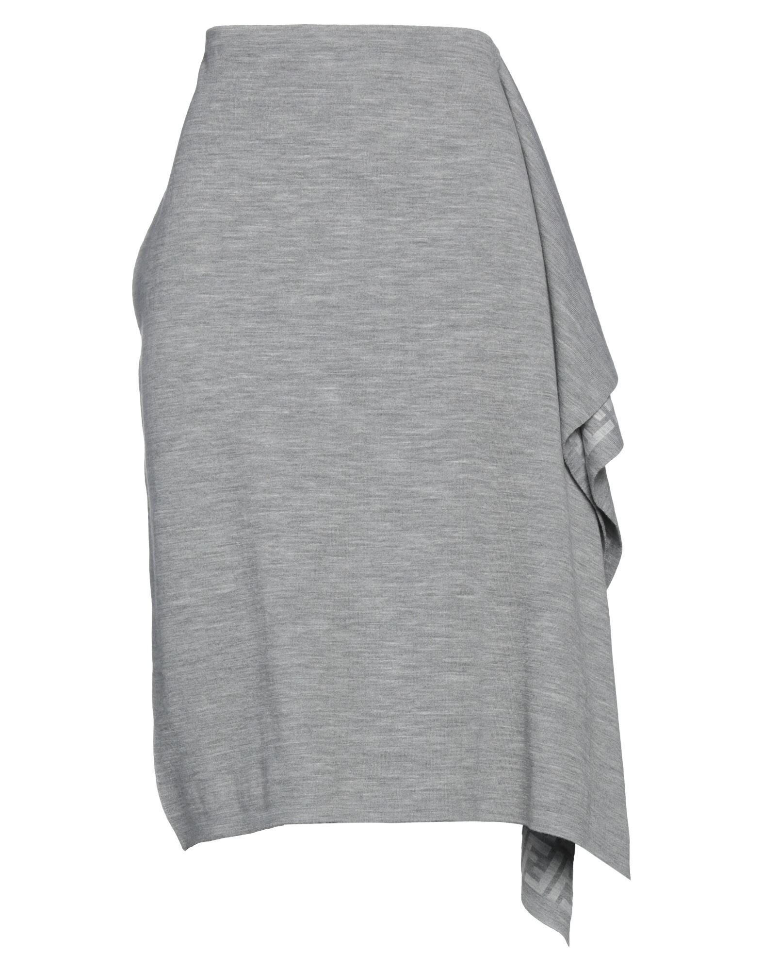Grey Women's Midi Skirt - 1