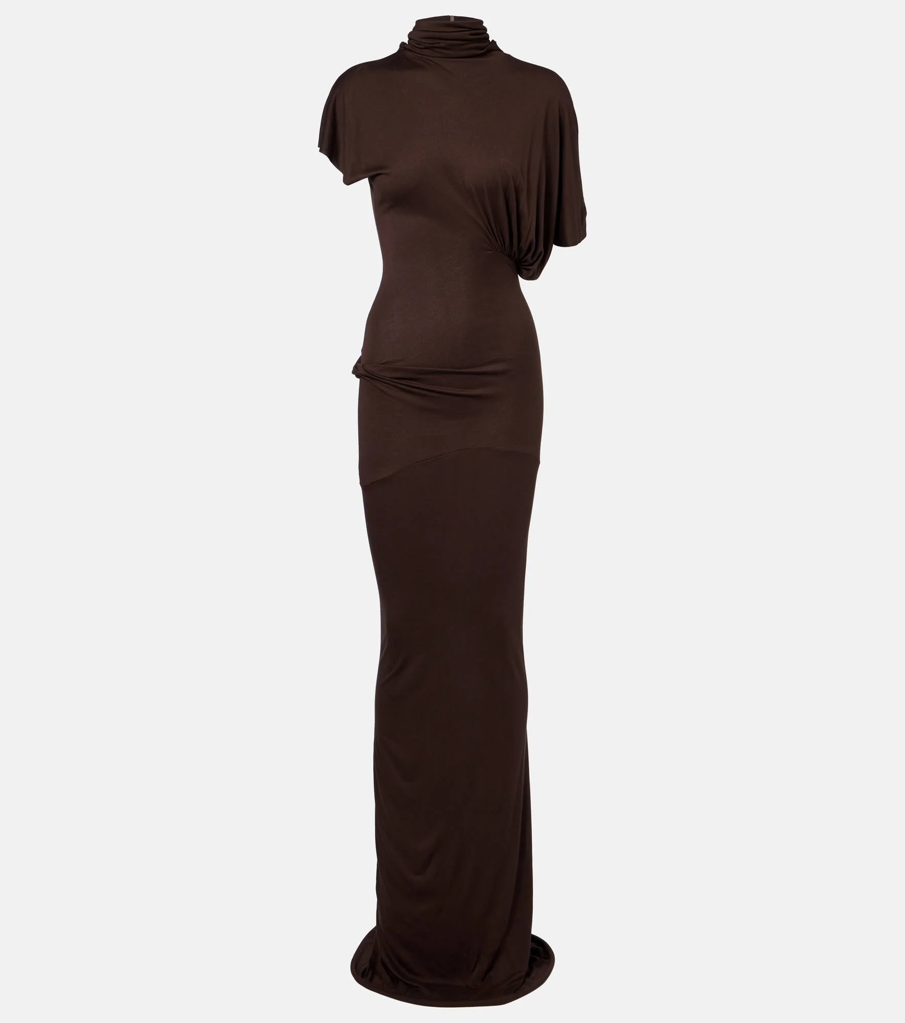 Lilith draped jersey gown - 1