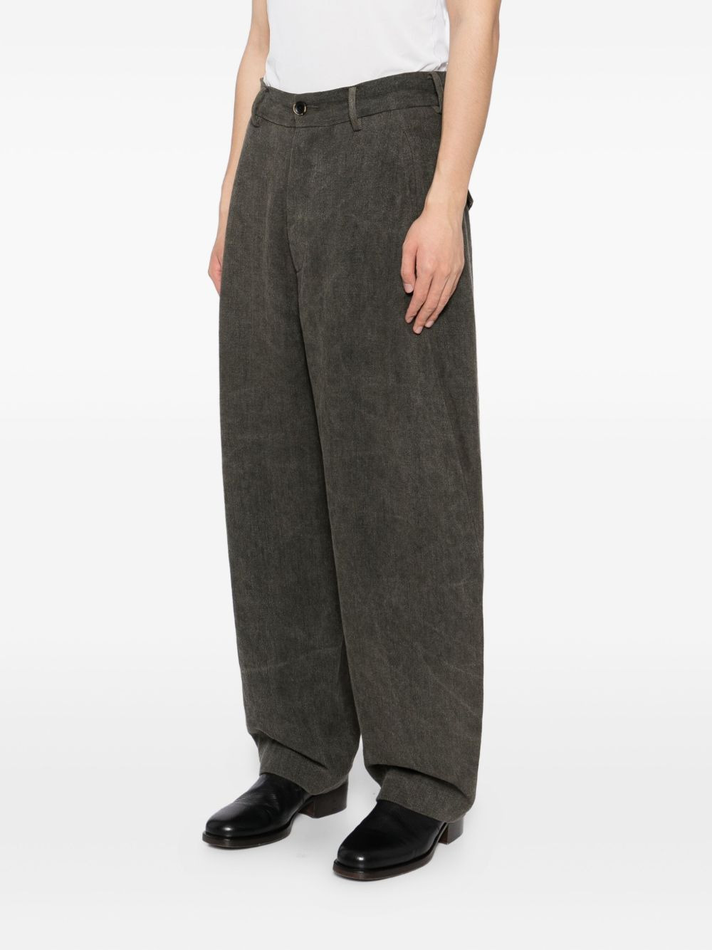linen trousers - 3