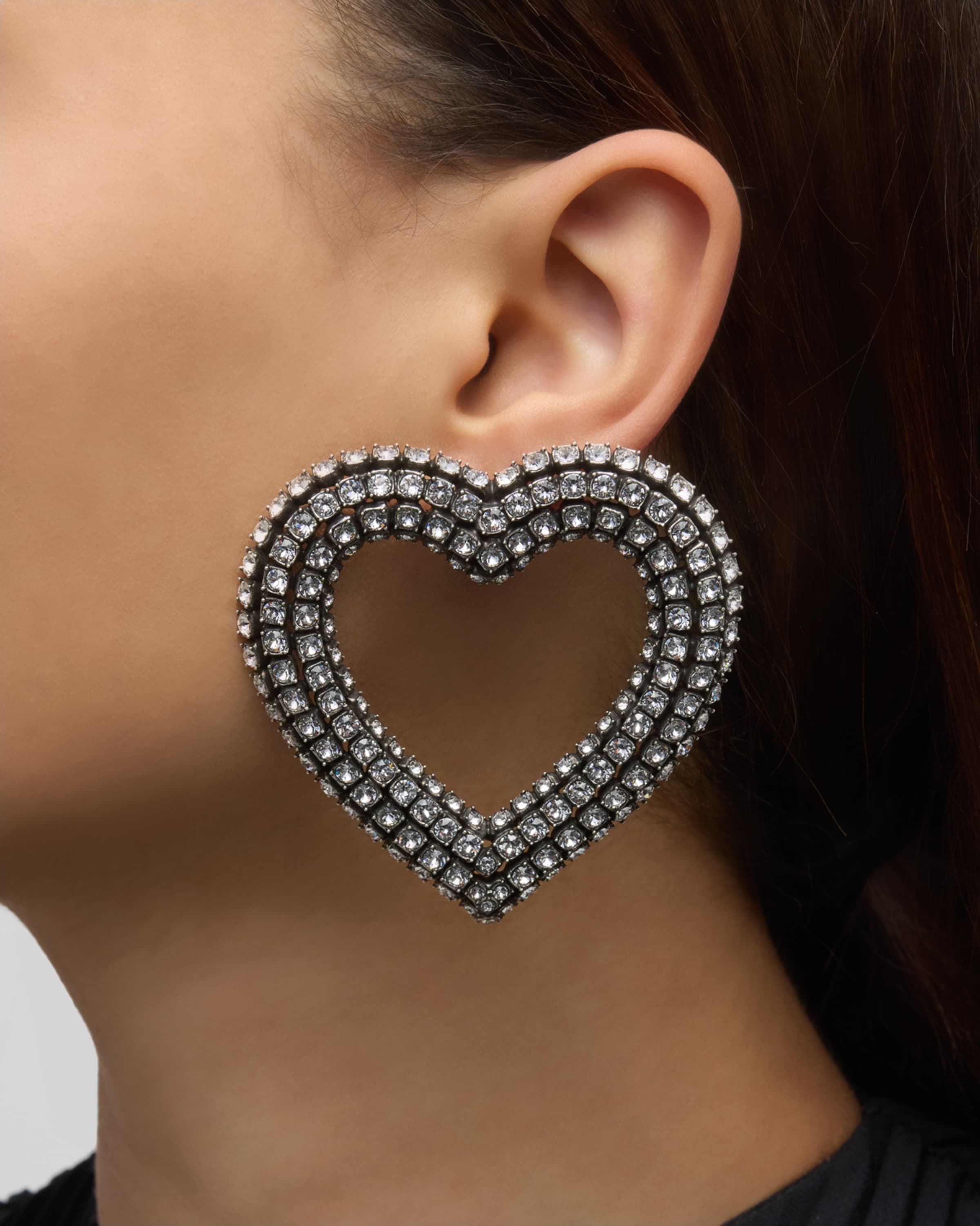 Heart 2 0 Earrings - 2