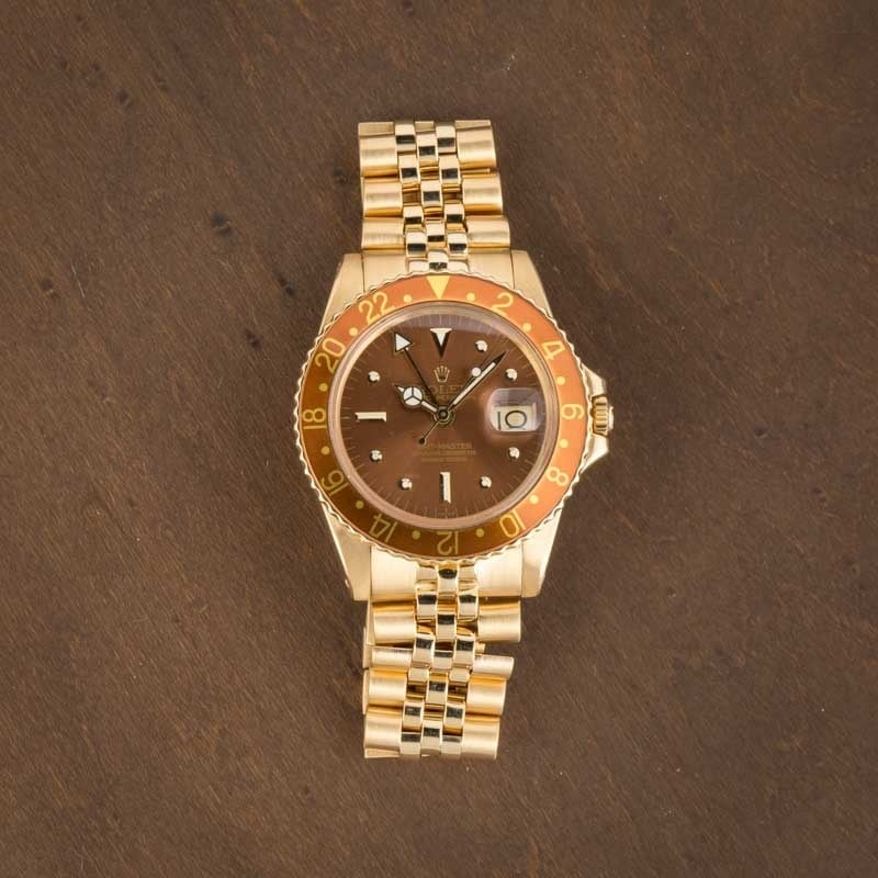 Vintage Rolex GMT-Master Ref 1675 Root Beer - 10