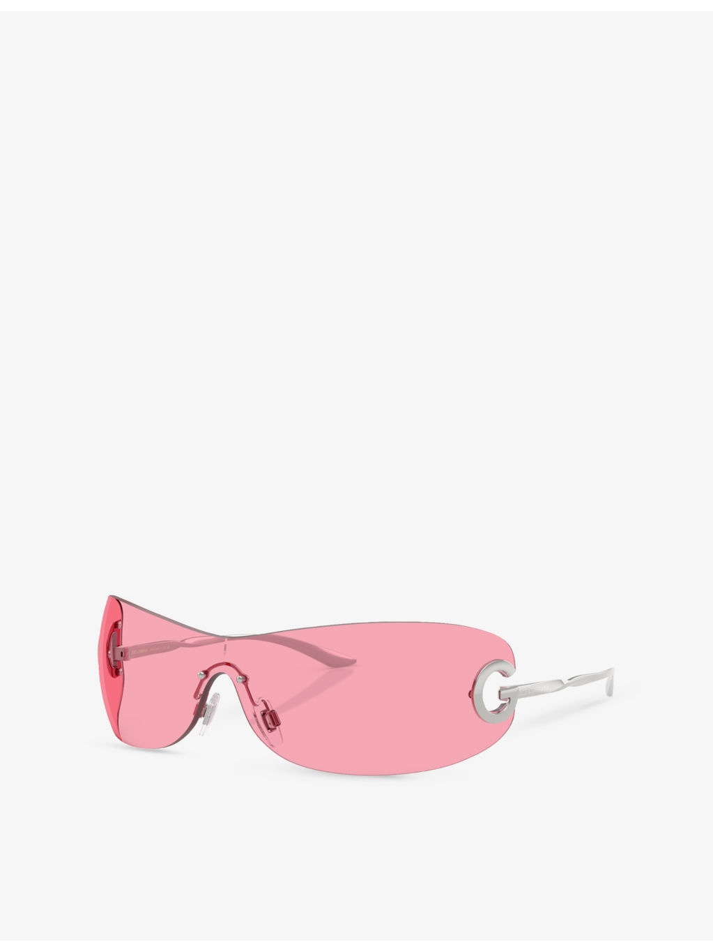 DG2308 Shield-Frame Metal Sunglasses - 2