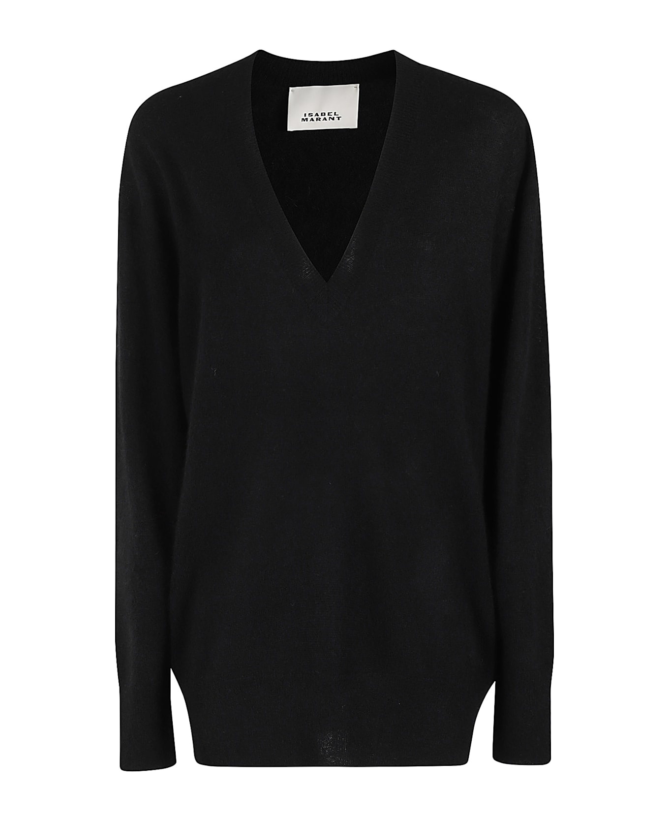 Larana Knitwear In Black Wool - 1