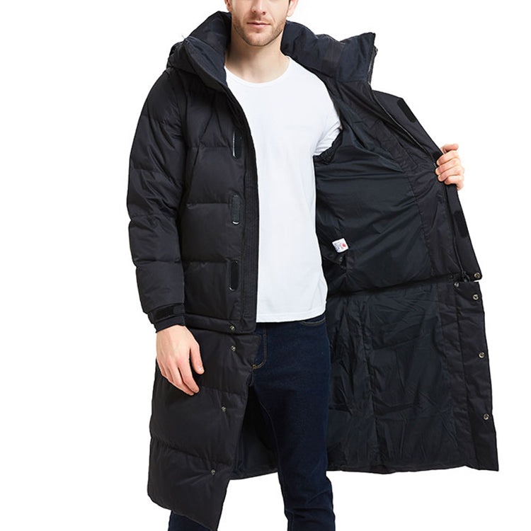 New Balance Lifestyle Long Down Parka 'Black' NP846041-BK - 5