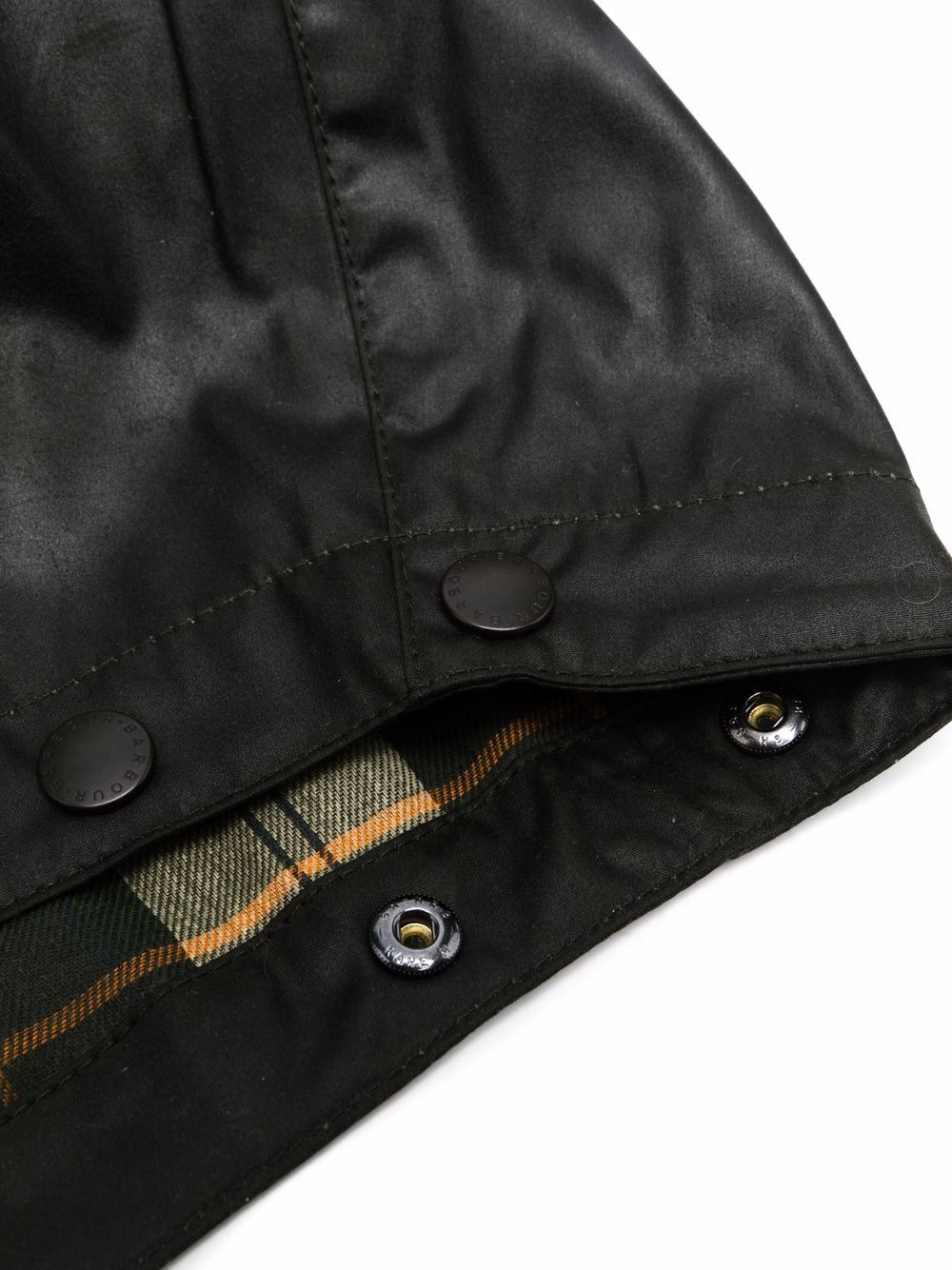 waxed cotton hood - 2