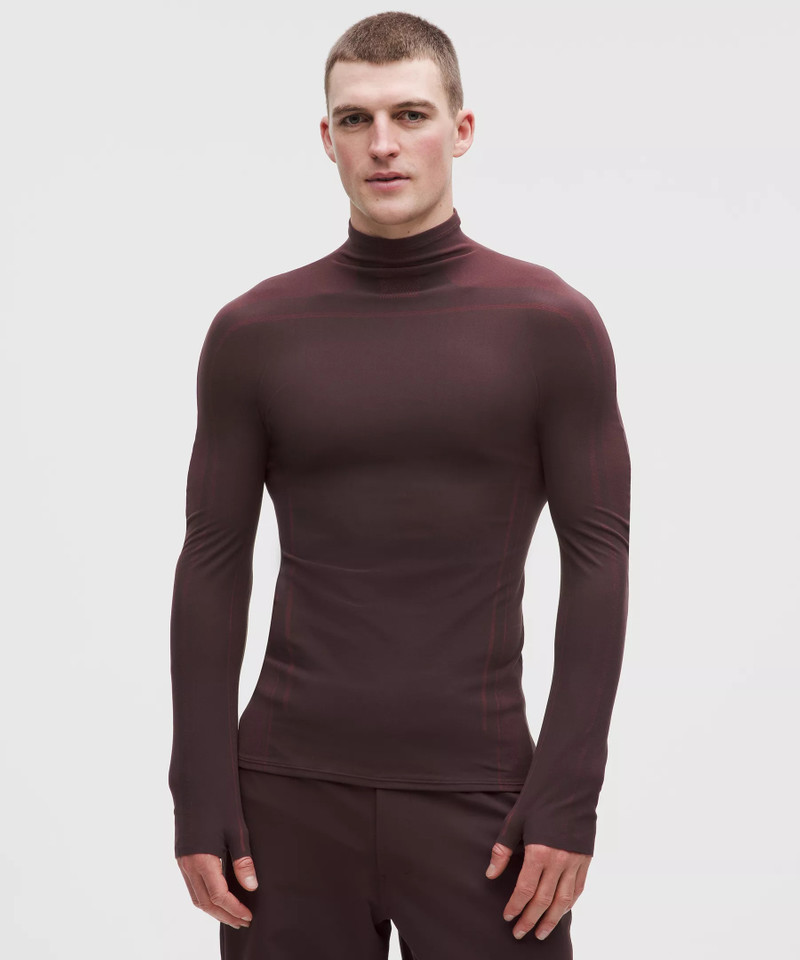 Team Canada Men's Seamless Mockneck Base Layer *COC Logo 1