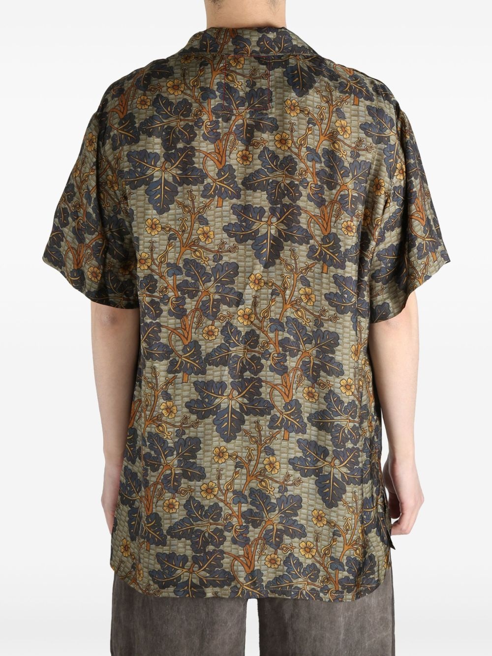 floral-print shirt - 5