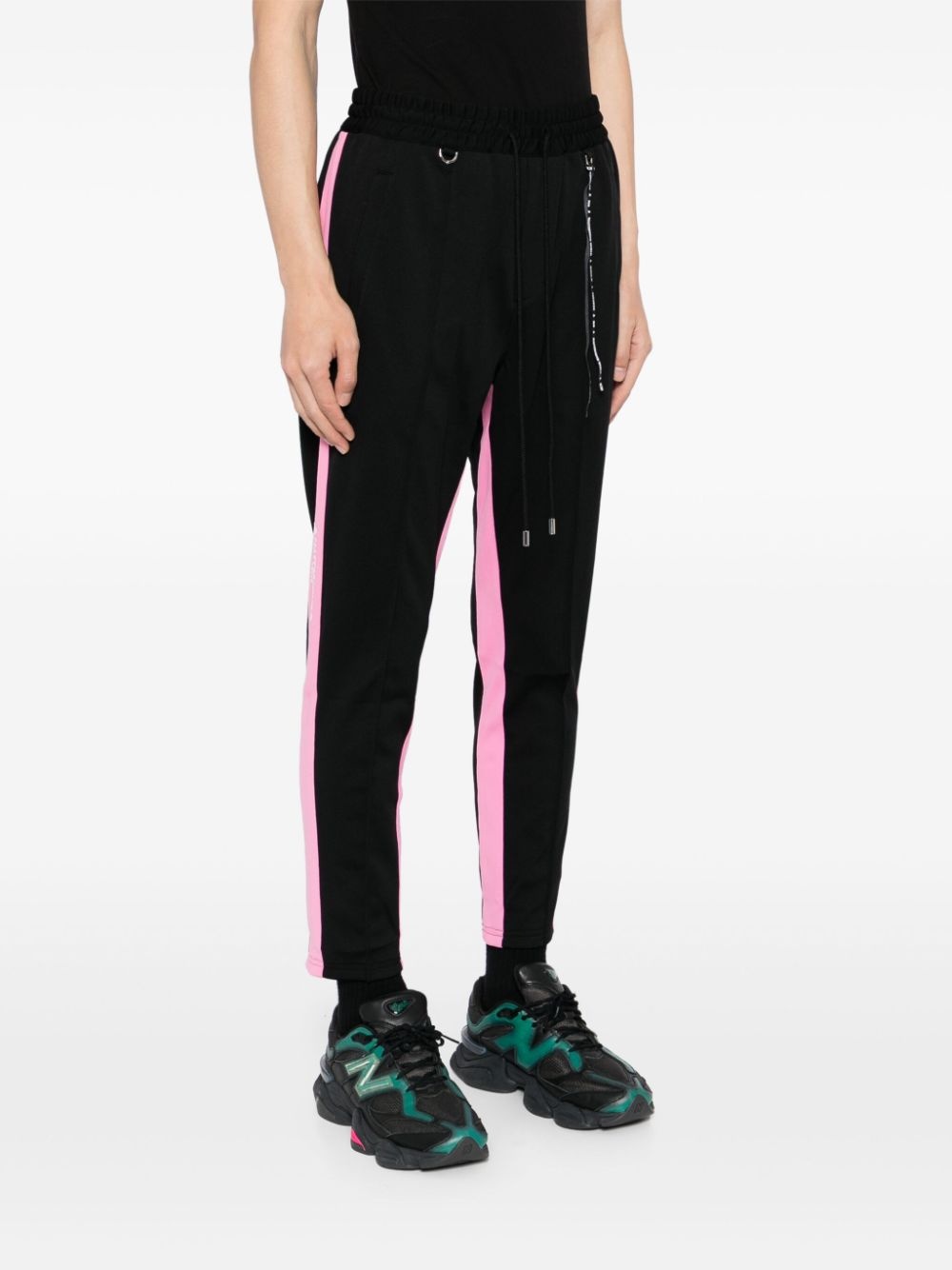 logo-patched track pants - 3