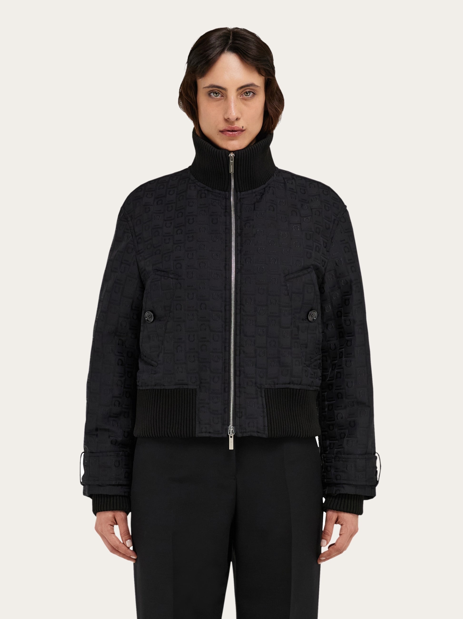 Ferragamo Monogram nylon blouson - 2